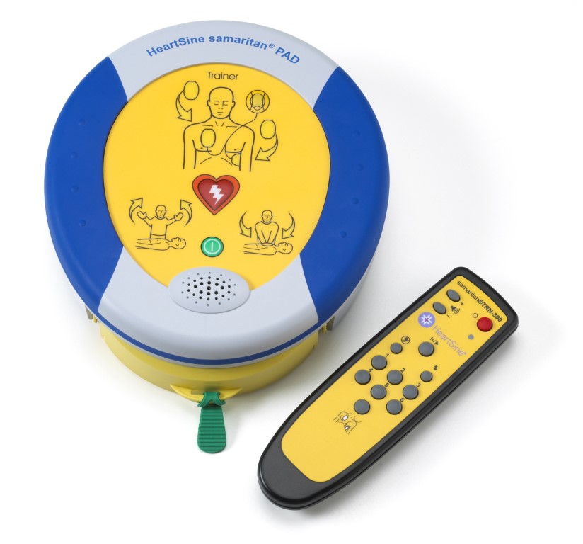 HeartSine Samaritan PAD 350P Semi Automatic Defibrillator Trainer / CeTek Medical / Ireland